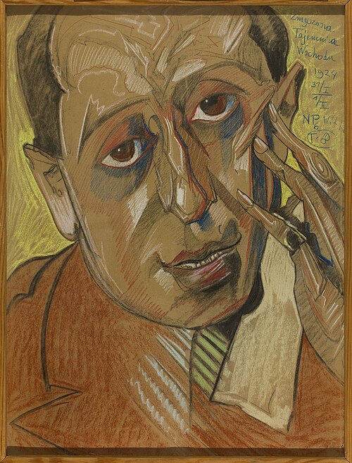 Portrait of Leon Reynel, 1924, Stanisław Ignacy Witkiewicz