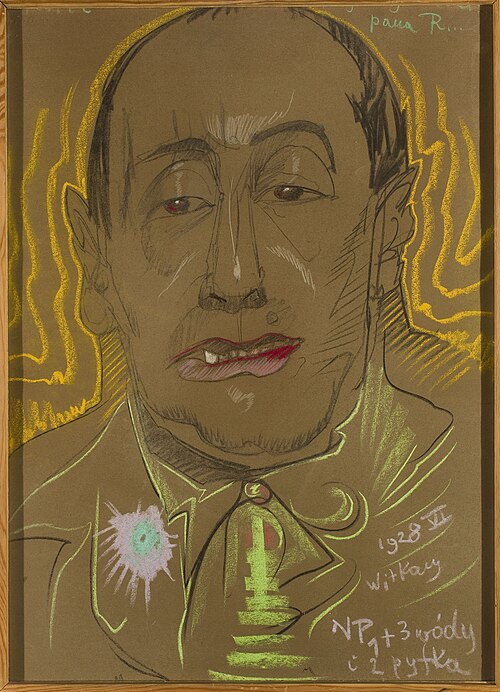 Portrait of Leon Reynel, 1928, Stanisław Ignacy Witkiewicz