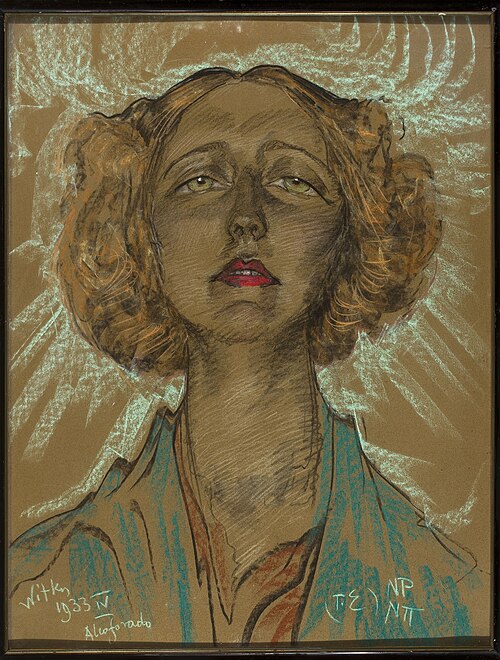Portrait of Eugenia Bundykowa, 1933, Stanisław Ignacy Witkiewicz