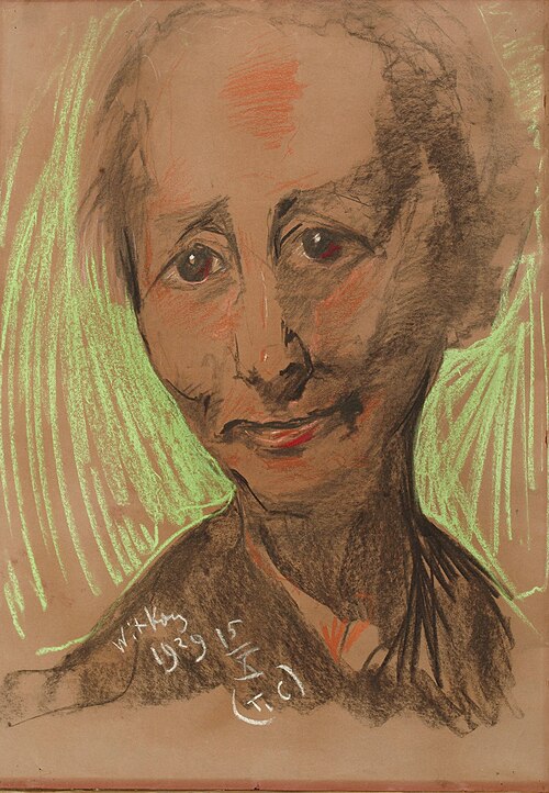 Portrait of Anna Fedorowicz, 1929, Stanisław Ignacy Witkiewicz