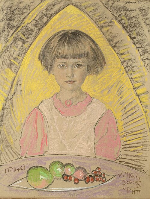 Portrait of Eugenia Fedorowicz, 1935, Stanisław Ignacy Witkiewicz