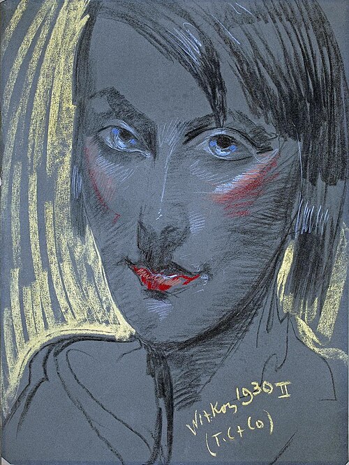 Portrait of Felicja Turowska, 1930, Stanisław Ignacy Witkiewicz