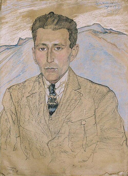 Portrait of Hugo Grossman, 1924, Stanisław Ignacy Witkiewicz