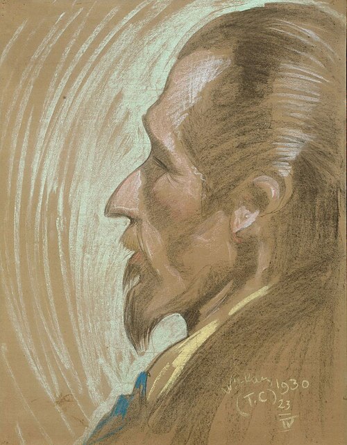Portrait of Józef Fedorowicz, 1930, Stanisław Ignacy Witkiewicz