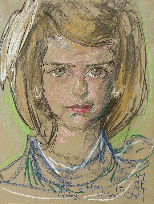 Portrait of Julitta Fedorowicz, 1936, Stanisław Ignacy Witkiewicz