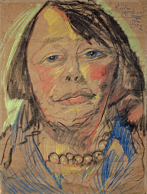 Portrait of Maria Fedorowicz, 1927, Stanisław Ignacy Witkiewicz
