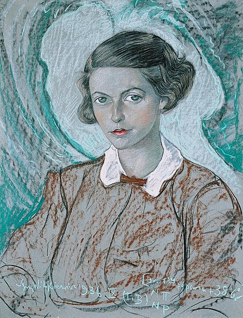 Portrait of Maria Witeszczak, 1936, Stanisław Ignacy Witkiewicz