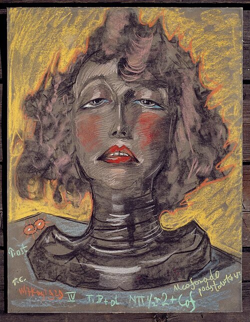 Portrait of Nena Stachurska, 1929, Stanisław Ignacy Witkiewicz