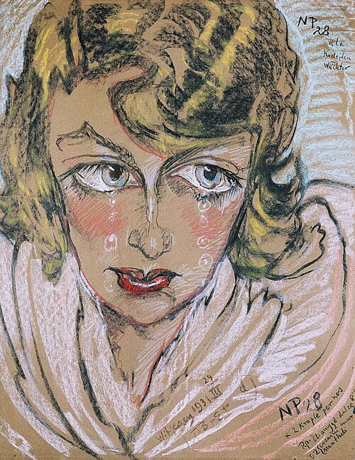 Portrait of Nena Stachurska, 1931, Stanisław Ignacy Witkiewicz