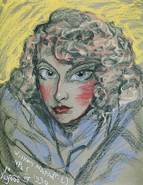 Portrait of Nena Stachurska, 1930, Stanisław Ignacy Witkiewicz