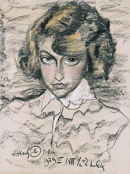 Portrait of Nena Stachurska, 1929, Stanisław Ignacy Witkiewicz