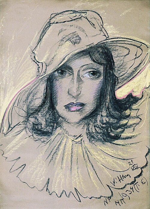 Portrait of Nena Stachurska, 1934, Stanisław Ignacy Witkiewicz
