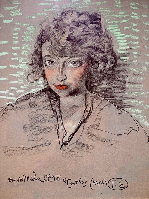 Portrait of Nena Stachurska, 1929, Stanisław Ignacy Witkiewicz