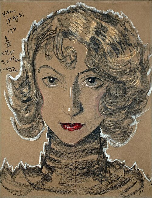 Portrait of Nena Stachurska, 1931, Stanisław Ignacy Witkiewicz