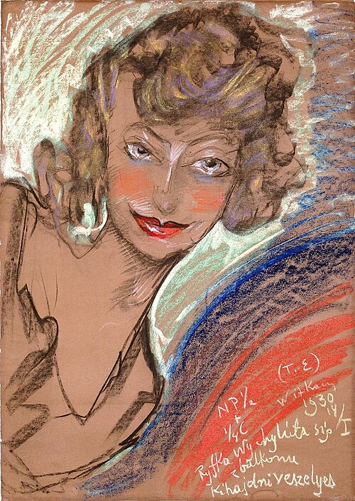 Portrait of Nena Stachurska, 1930, Stanisław Ignacy Witkiewicz