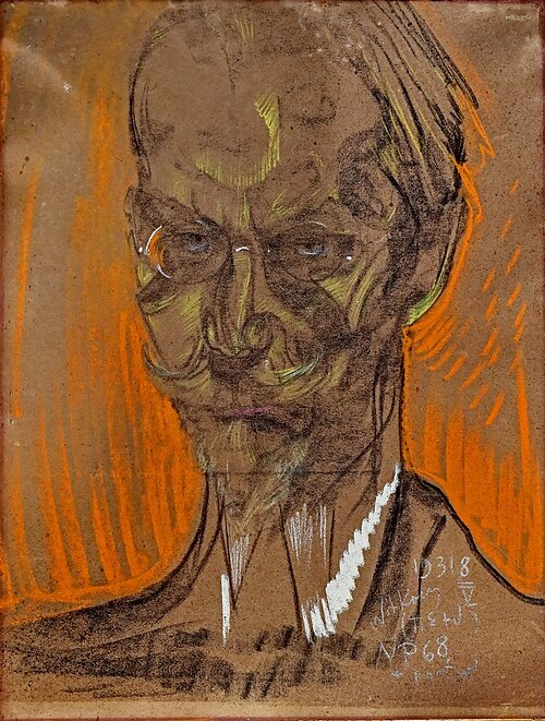 Portrait of Teodor Białynicki-Birula, 1931, Stanisław Ignacy Witkiewicz