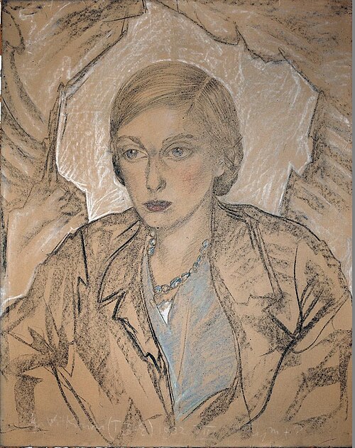 Portrait of Wanda Szokalska, 1932, Stanisław Ignacy Witkiewicz