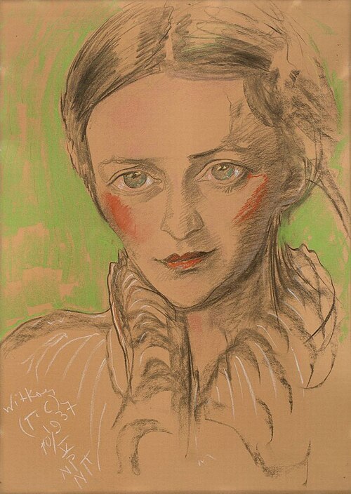 Portrait of Zofia Fedorowicz, 1937, Stanisław Ignacy Witkiewicz