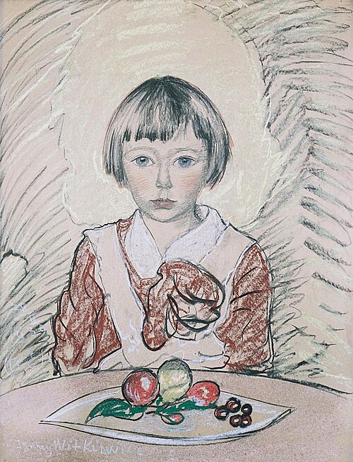 Portrait of a girl, 1930, Stanisław Ignacy Witkiewicz