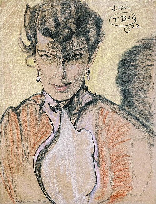 Portrait of a woman, 1922, Stanisław Ignacy Witkiewicz