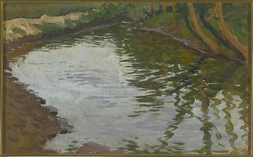Water Study - Olcza, 1907, Stanisław Ignacy Witkiewicz