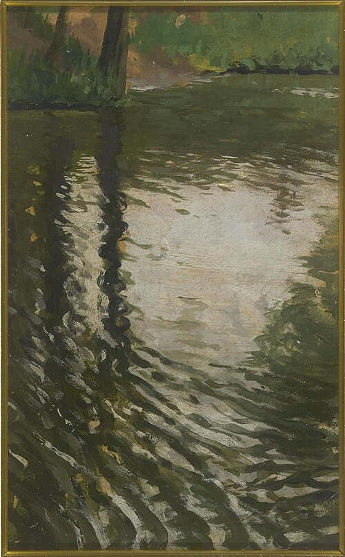 A study of water, 1905, Stanisław Ignacy Witkiewicz