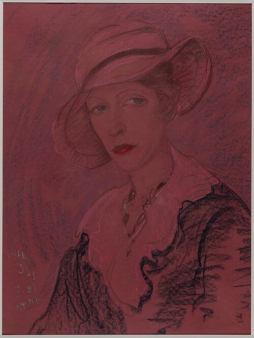Asymmetric Lady - Portrait of Eugenia Wyszomirska-Kuźnicka, 1933, Stanisław Ignacy Witkiewicz
