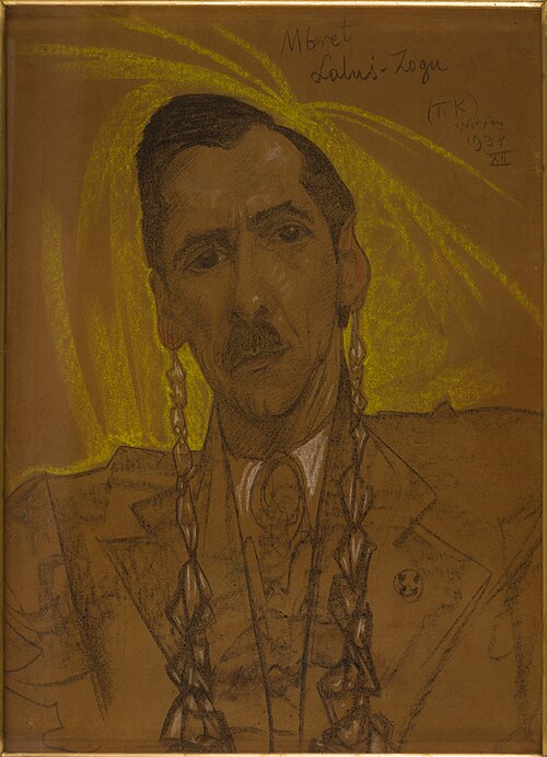 Portrait of Antoni Krahelski, 1934, Stanisław Ignacy Witkiewicz