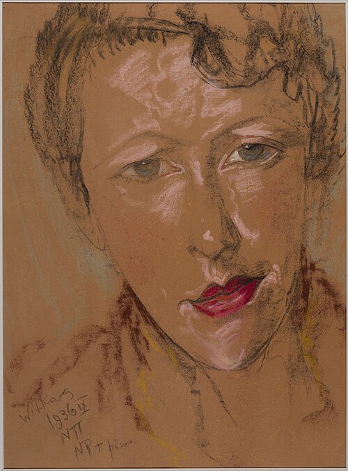 Asymmetric Lady - Portrait of Eugenia Wyszomirska-Kuźnicka, 1936, Stanisław Ignacy Witkiewicz