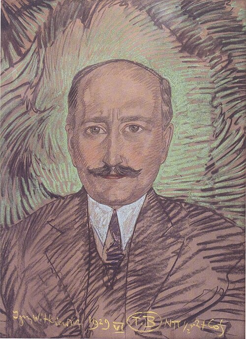 Portrait of Mieczysław Soroko, 1929, Stanisław Ignacy Witkiewicz
