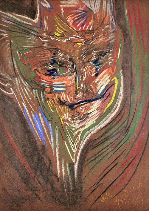 Portrait of Helena Białynicka-Birula, 1931, Stanisław Ignacy Witkiewicz