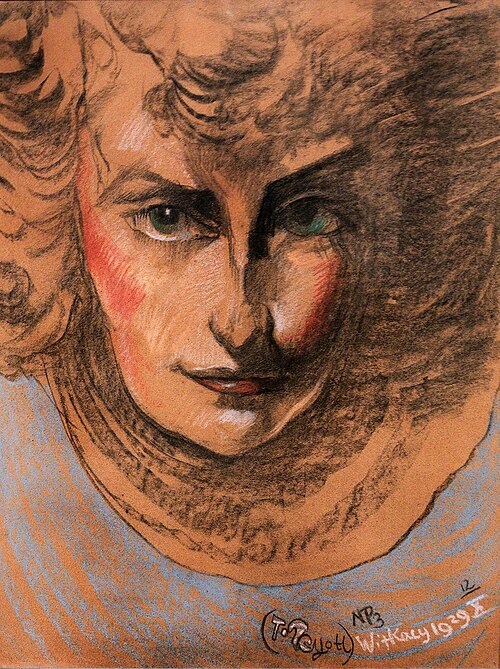 Portrait of Nena Stachurska, 1929, Stanisław Ignacy Witkiewicz