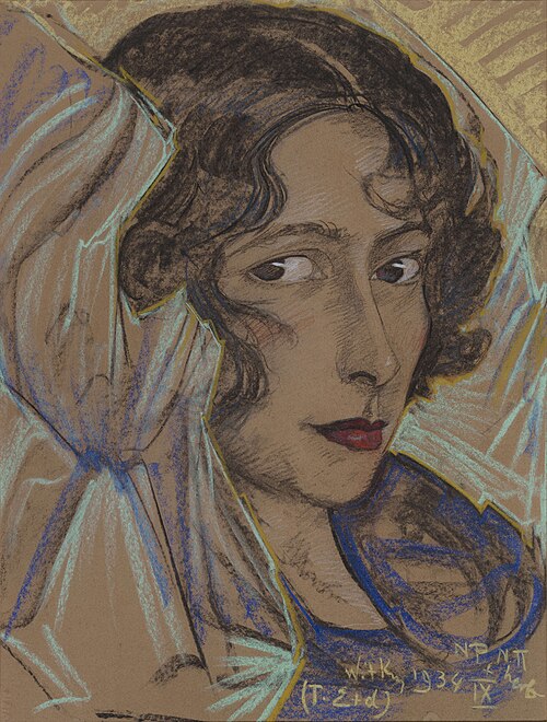 Portrait of Róża Duch, 1934, Stanisław Ignacy Witkiewicz