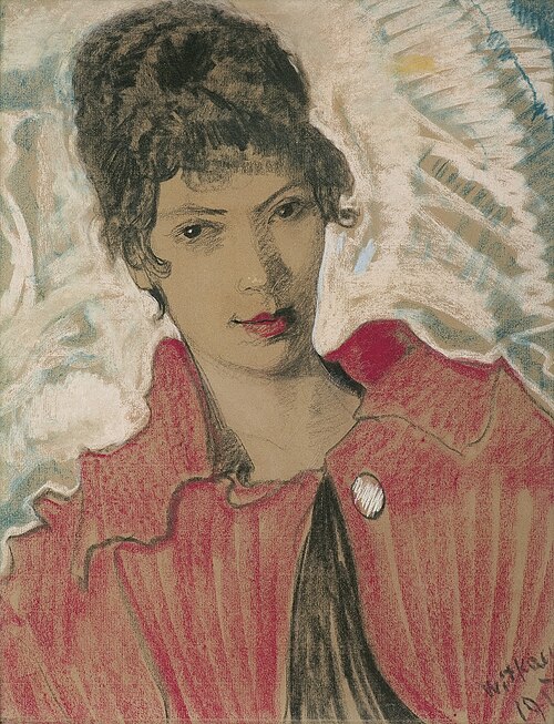 Portrait of Maria Proniewicz, 1917, Stanisław Ignacy Witkiewicz