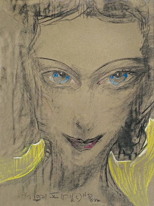 Portrait of Janina Turowska-Leszczyńska, 1931, Stanisław Ignacy Witkiewicz