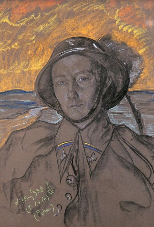 Portrait of an Officer (Podhalańczyk), 1938, Stanisław Ignacy Witkiewicz