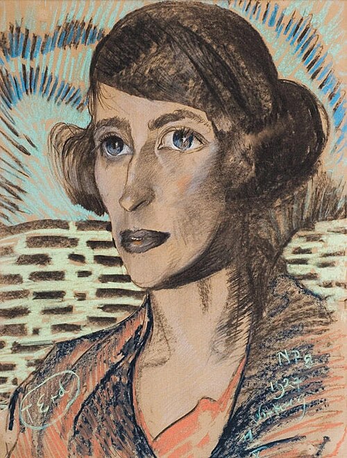 Autoportrait, 1927, Stanisław Ignacy Witkiewicz