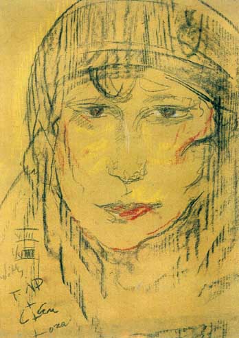Portrait of Janina Turowska, 1931, Stanisław Ignacy Witkiewicz