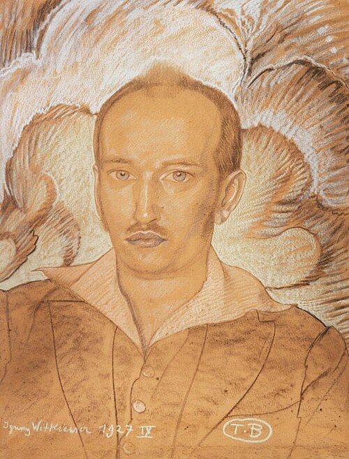 Portrait of Antoni Gąsior, 1927, Stanisław Ignacy Witkiewicz