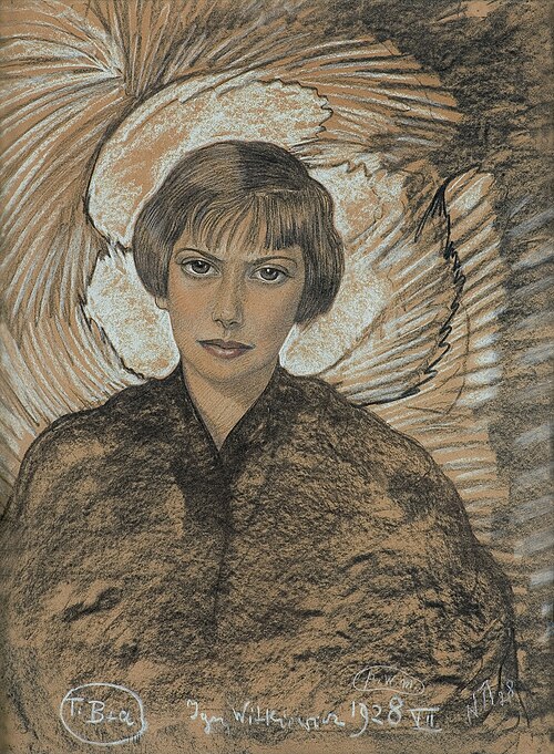 Portrait of Zosia, Fordanser from the "Oaza" restaurant, 1928, Stanisław Ignacy Witkiewicz