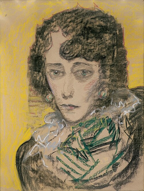 Portrait of Aleksandra Totwenowa, 1930, Stanisław Ignacy Witkiewicz