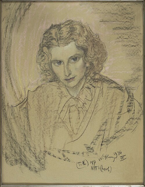 Portrait of Krystyna Hełczyńska-Kilarska, 1934, Stanisław Ignacy Witkiewicz