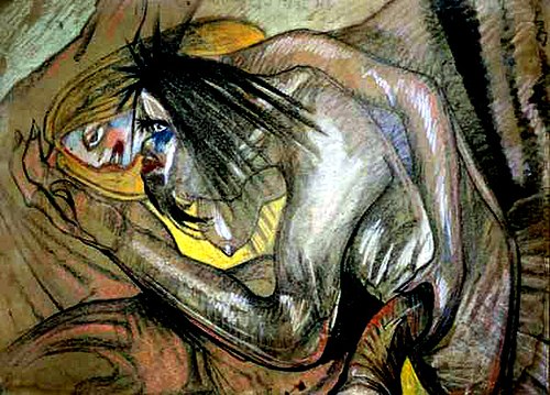 Erotic composition, 1925, Stanisław Ignacy Witkiewicz