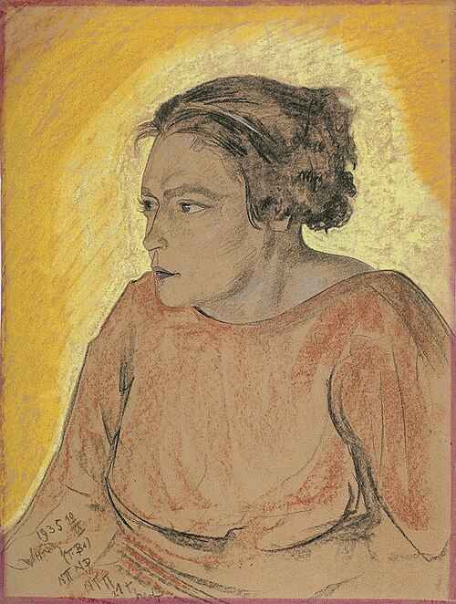Portrait of a Woman, 1935, Stanisław Ignacy Witkiewicz