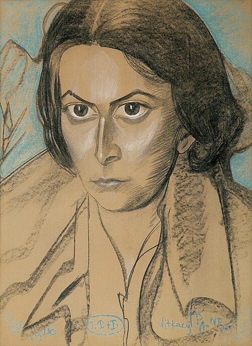 Portrait of Zofia Mikucka, 1926, Stanisław Ignacy Witkiewicz