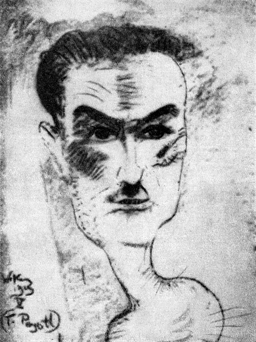Portrait of Tadeusz Boy-Żeleński, 1929, Stanisław Ignacy Witkiewicz