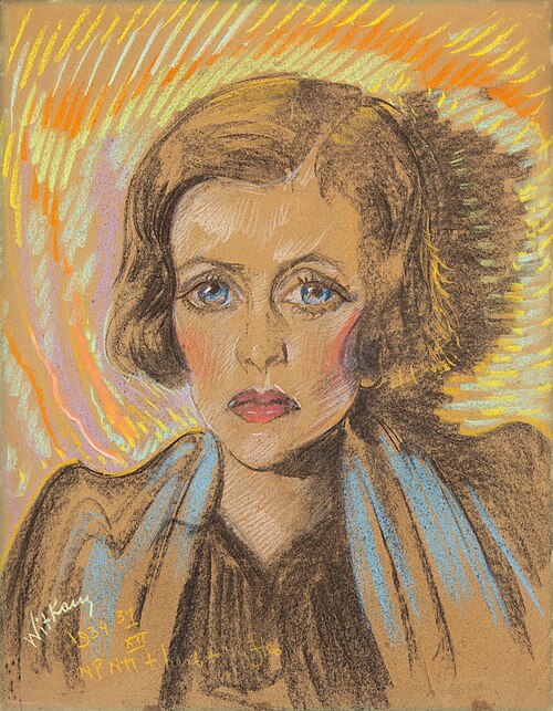 Portrait of Zofia Brezowa, 1934, Stanisław Ignacy Witkiewicz