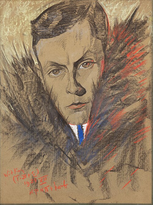 Portrait of Tadeusz Breza, 1934, Stanisław Ignacy Witkiewicz