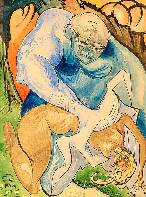 The athletes are always right, 1922, Stanisław Ignacy Witkiewicz