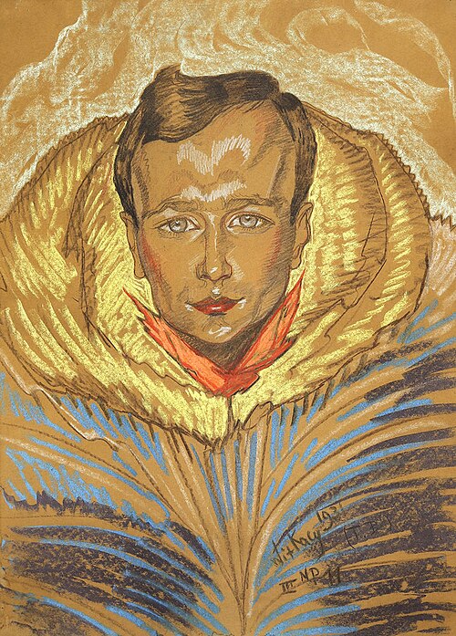 Portrait of Jan Leszczyński, 1931, Stanisław Ignacy Witkiewicz